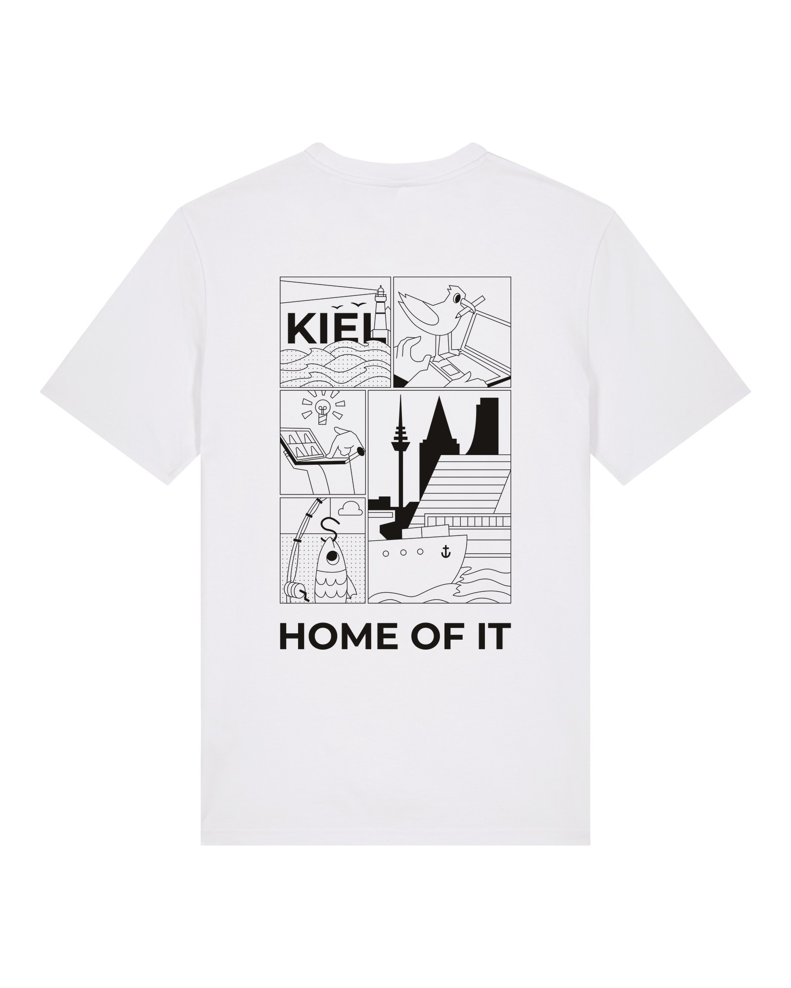REWE digital Creator T-Shirt Kiel White L