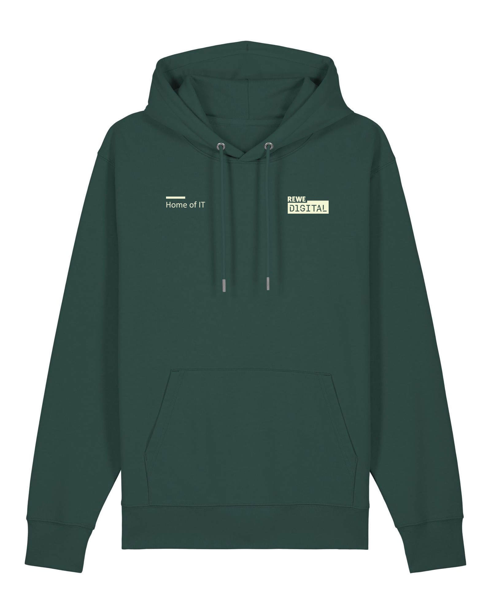 REWE digital Logo Hoody Glazed Green M